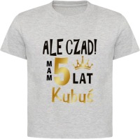 Футболка But Chad I'm 5 years old, NAME, mix colors r. 128