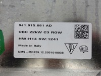 фото thumb №7, Porsche taycan 9j1 9j0 19- зарядний пристрій do акумулятор wysokonapięciowego 22kw