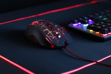 ИГРОВАЯ МЫШЬ ИГРОВАЯ МЫШЬ со светодиодной подсветкой RGB 6400DPI