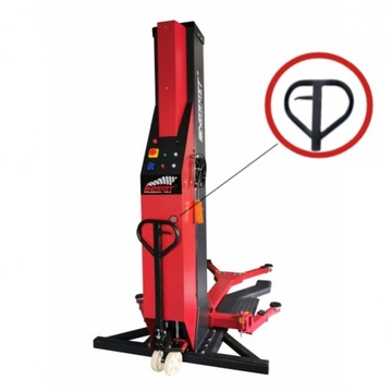 Подъемник одностоечный 3,5 Т P1-3500 NORMET RED