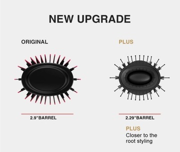 LISAPRO Hot-Air Brush 2.0 One-Step Hair Dryer Brush & Volumizer Hair Iron