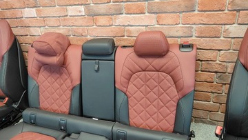 фото thumb №10, Bmw x6 g06 lci обивка сиденья m набор обшивки кожа sensafin tacorarot