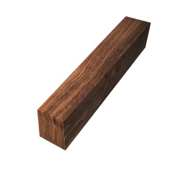 Drewno Egzotyczne BODO ETIMOE błyszcz fuigura Penblank 18x18x130mm