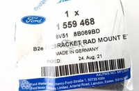 фото thumb №15, Кронштейн верхній радіатора rh lh ford fiesta mk7 ka+