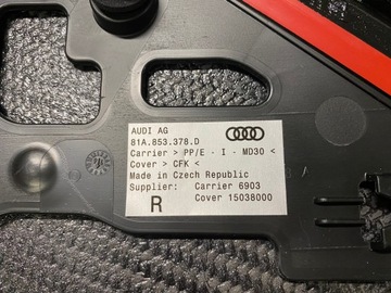 фото thumb №6, Audi q2 зеркало панель боковой карбон oem audi оригинал