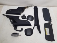 Купити Чорні козирки правий лівий комплект захист блок двигуна mercedes clk w209 amg, фото thumb