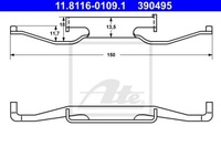 фото thumb №1, Набір inst. гальмівних колодок ham. bmw p. 3- 5- z3 90- 05