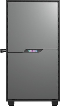 КОРПУС USB 3.0 С ЛОГОТИПОМ RGB НА петлях СТЕКЛО ДЛЯ ИГРОВ + 1x ВЕНТИЛЯТОР RGB