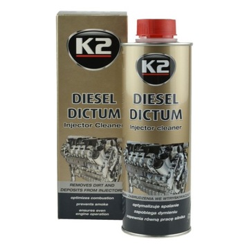 K2-DIESEL DICTUM 500ML ОЧИЩАЕТ СИСТЕМУ