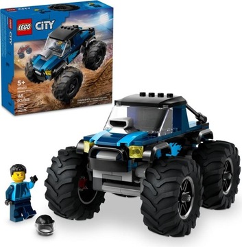 LEGO CITY BLOCKS 60402 СИНИЙ МОНСТР-ГРУЗОВИК АВТОМОБИЛЬ «ДЕТСКИЙ ДЕНЬ» + СУМКА
