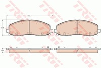 фото thumb №3, Trw гальмівні колодки гальмівні перед fiat freemont vw routan