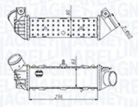 Купити Magneti marelli 351319204490 радіатор повітря наддувний, фото thumb