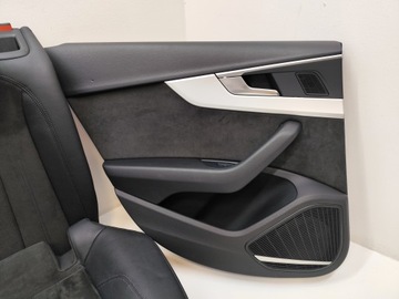 фото thumb №15, Audi a4 b9 sedan сидіння диван обшивки тунель шкіра алькантара