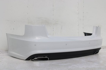 фото thumb №12, Audi a6 sedan зад бампер задний крышка багажника 4g 4g5 лампы 2y2y ls9r белый