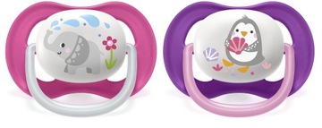 Ортодонтическая соска AVENT SCF080/08 6-18м 2 шт.