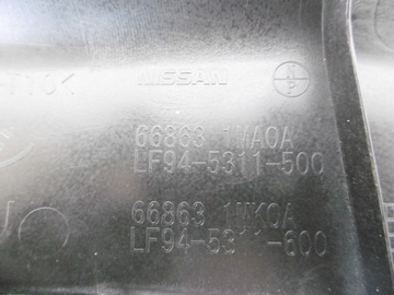 фото thumb №8, Панель під лобовим склом ліві infiniti m m30 m35 m37 q70