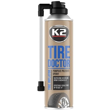 K2 TIRE DOCTOR DOKTOR OPONA KOŁO ZAPASOWE W SPRAYU