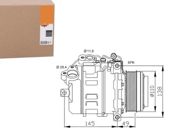 фото thumb №1, Компрессор компрессор кондиционера [nrf]