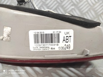 фото thumb №6, 13282249 лампа правая задняя зад w крышка багажника opel astra iv j универсал