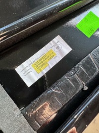 фото thumb №7, Накладки дверные чёрные mercedes s w222 короткий