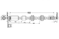 фото thumb №1, Ate шланг гальмівний elast. bmw 1 e81 1 e82 1