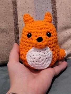 КОМПЛЕКТ ВЯЗАНИЯ КРЮЧКОМ с шерстяными нитками Lis FOX, ВЯЗАНИЕ КРЮЧКОМ