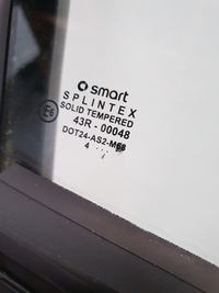 фото thumb №4, Smart 454 forfour рама двері скло правий перед