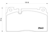 фото thumb №2, Brembo тормозные колодки тормозные audi q5 12- перед brembo