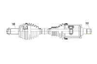 Привідний вал привідна bmw x6 06- ліва typ 2 в Україні, фото thumb