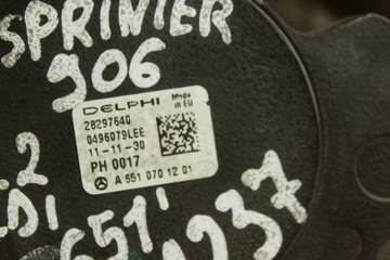 фото thumb №15, Насос впрыскивающий mercedes sprinter 906 651 2.2 a6510701201 28297640
