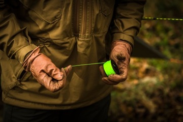 ВЕРЕВКА МИКРО ШНУР НА КАТУШКЕ ДЕРЕВЯННАЯ ВЕРЕВКА MFG 38 м (125 футов) ДО 46 КГ, ЧЕРНАЯ
