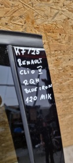 фото thumb №16, Renault clio v двері правий праве задня задні 120mik колір blue iron terqh