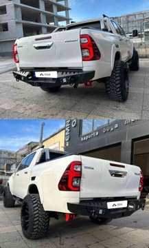 фото thumb №15, Бампер задній сталевий toyota hilux 4x4 offroad зад