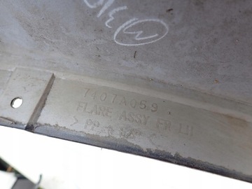 фото thumb №15, Mitsubishi pajero iv 4 06-18 планка накладка левый перед