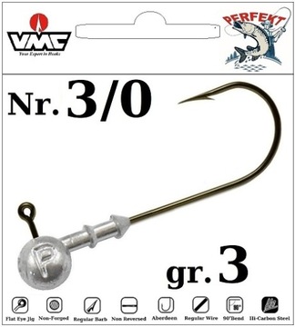 JIG PERFEKT на крючок VMC №3/0 - 3 гр.