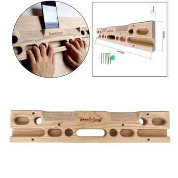 Climbing , Wood Climbing Fingerboard,