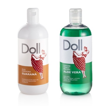 DOLL Xanitalia Набор 2x воска для депиляции в банке 400мл + НАГРЕВАТЕЛЬ