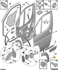 фото thumb №3, Молдинг дверь передних