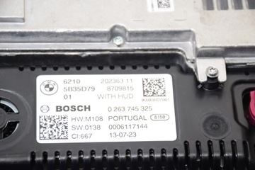 фото thumb №12, Bmw x3 g01 x4 g02 спидометр 12,3" приборы live cockpit led камера dcs hud 20km