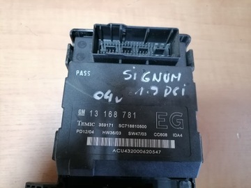 фото thumb №5, Модуль bcm opel оригинальный номер 13168781
