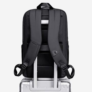 Рюкзак Arctic Hunter B00555 для ноутбука 17,3 см с USB, два отделения, серый