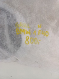 фото thumb №15, Решітка радіатора решітка решітки радіатора хром перед bmw 1 f40 19-