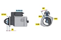 Купить Bosch стартер audi a6 2.0 tdi 4f2. c6, фото thumb
