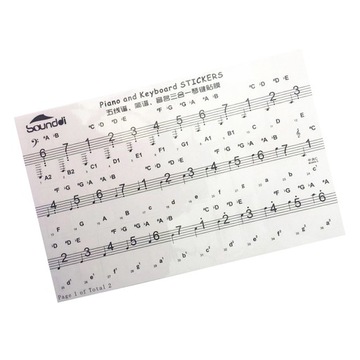 1 комплект наклеек на клавиатуру Na Keyboard