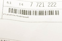 фото thumb №8, Bmw z3 coupe e36 задня кришка багажника багажника значок 70mm 7721222 новий оригінальний