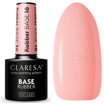Claresa Base Rubber 16 гибрид для ногтей UV/LED