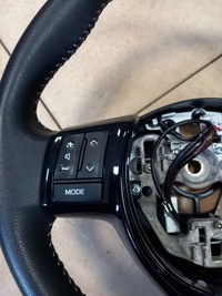 фото thumb №8, Руль toyota yaris iii рестайлинг. кожа з круиз-контроль оригинал.