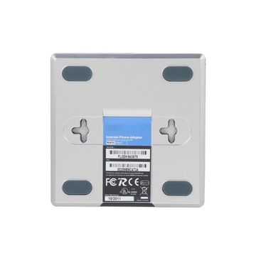Шлюз VoIP, интернет-телефон, 2-портовый адаптер SIP, кабель RJ45 для Linksys