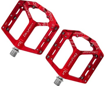 Педали BICYKLON DX1 Красные алюминиевые подшипники