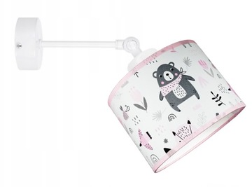 Настенный светильник TEDDY PINK 1 LED плюшевый мишка розовый LED